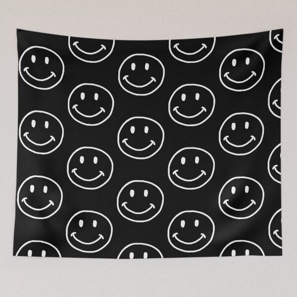 Item preview, Black Smiley Face designed and sold by Rachel-JW.