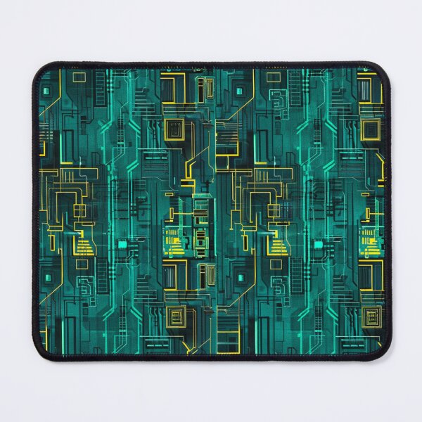 Item preview, Futuristic Circuit Board Pattern designed and sold by CleverboyDsgns.