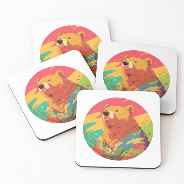 Item preview, kodiak bear // Endangered species // Animal in danger // Mammal Animal  designed and sold by SMARTKIT  DESIGNAGENCY.