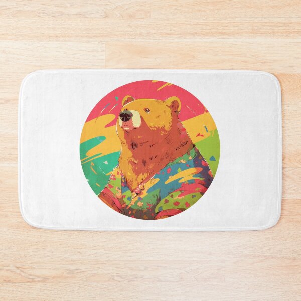 Item preview, kodiak bear // Endangered species // Animal in danger // Mammal Animal  designed and sold by SMARTKIT  DESIGNAGENCY.