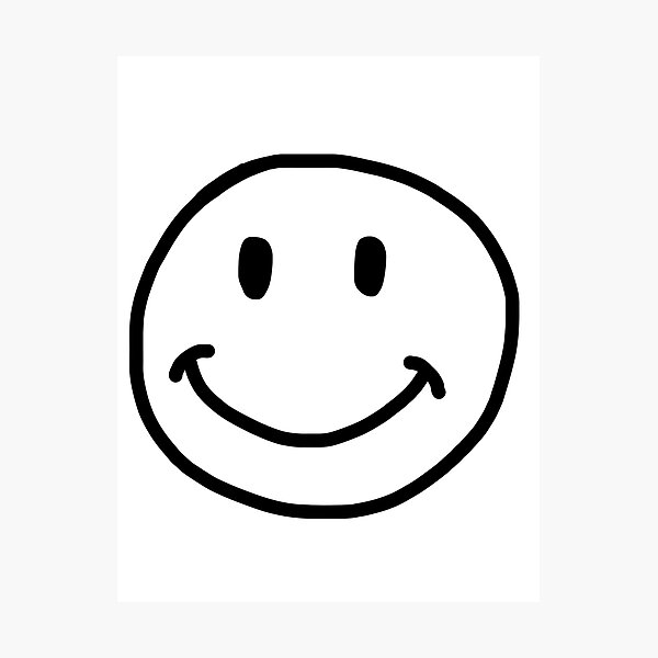 Item preview, White Smiley Face designed and sold by Rachel-JW.