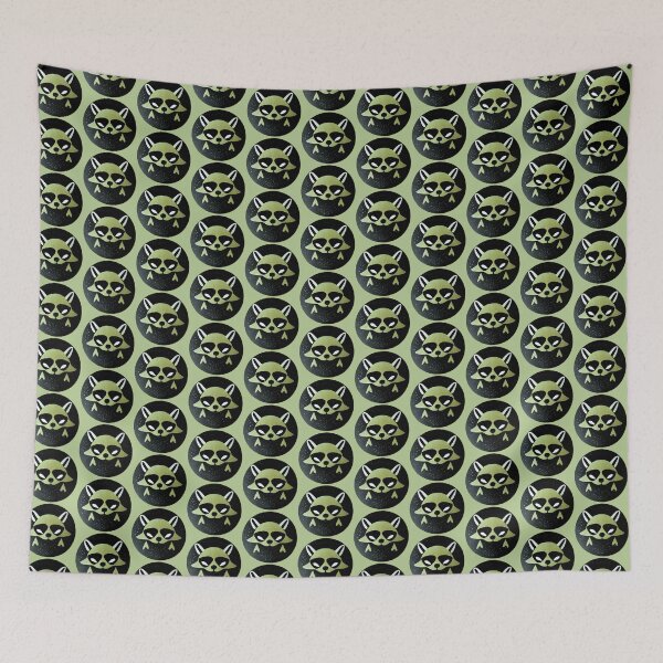 Item preview, alien raccoon designed and sold by HauntedEmporium.