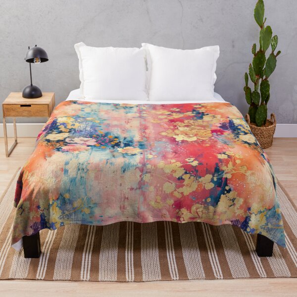 Item preview, Rainbow Shibori Floral designed and sold by dcrez.