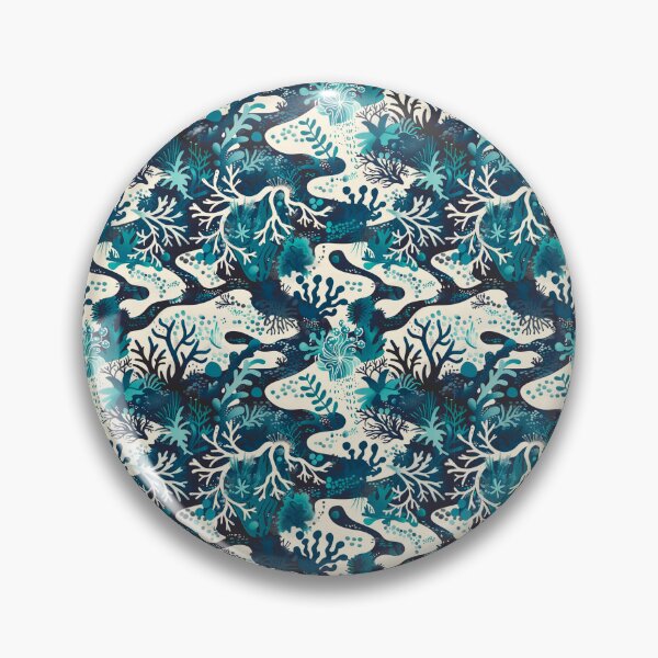 Item preview, Abstract Underwater Coral Reef Pattern designed and sold by CleverboyDsgns.