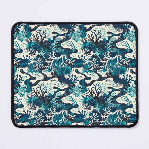 Item preview, Abstract Underwater Coral Reef Pattern designed and sold by CleverboyDsgns.