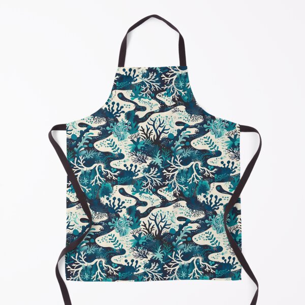 Item preview, Abstract Underwater Coral Reef Pattern designed and sold by CleverboyDsgns.
