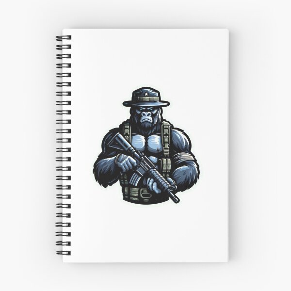 Item preview, Gorilla soldier designed and sold by strongSpiritEd.