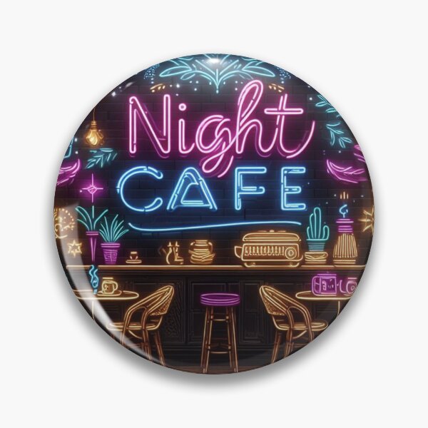Item preview, Night Cafe Fan Art Neon designed and sold by Simplybe1.