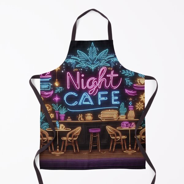 Item preview, Night Cafe Fan Art Neon designed and sold by Simplybe1.