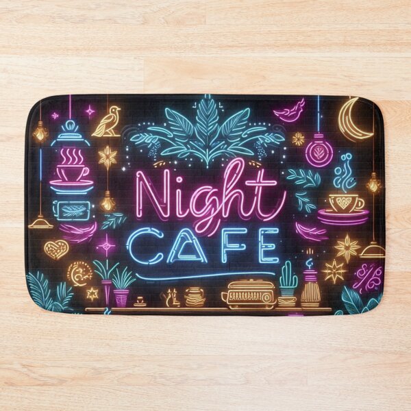 Item preview, Night Cafe Fan Art Neon designed and sold by Simplybe1.