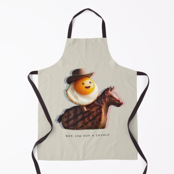 Item preview, Bife com ovo a cavalo Egg riding a stake designed and sold by snarkytstore.