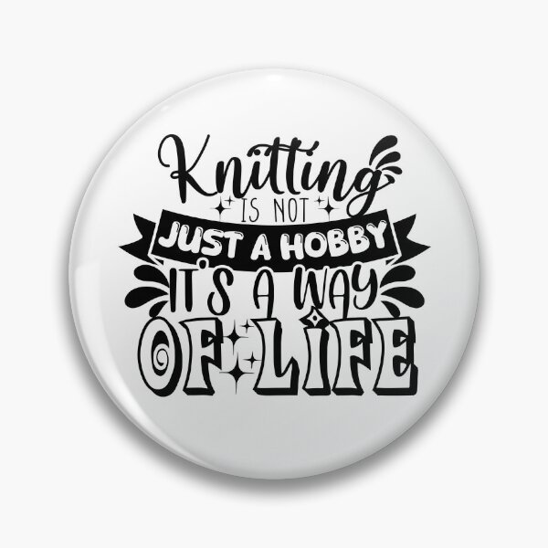 Item preview, Knitting Is A Way Of Life! Crochet, Yarn designed and sold by smalldesignbox.