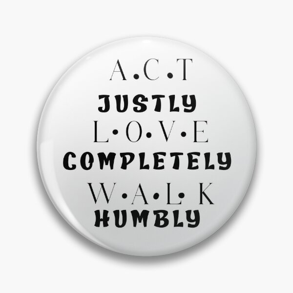 Item preview, Act, love, walk designed and sold by Adasha Knight.