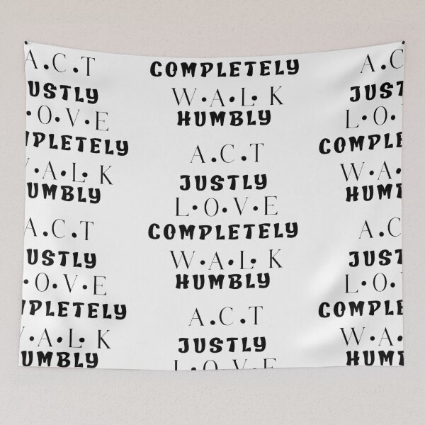 Item preview, Act, love, walk designed and sold by Adasha Knight.