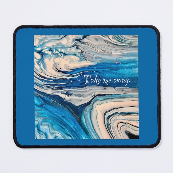 Item preview, Take Me Away Blue designed and sold by Jennifer Leavey Designs.