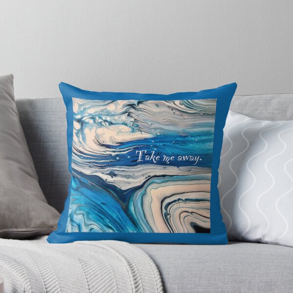 Item preview, Take Me Away Blue designed and sold by Jennifer Leavey Designs.