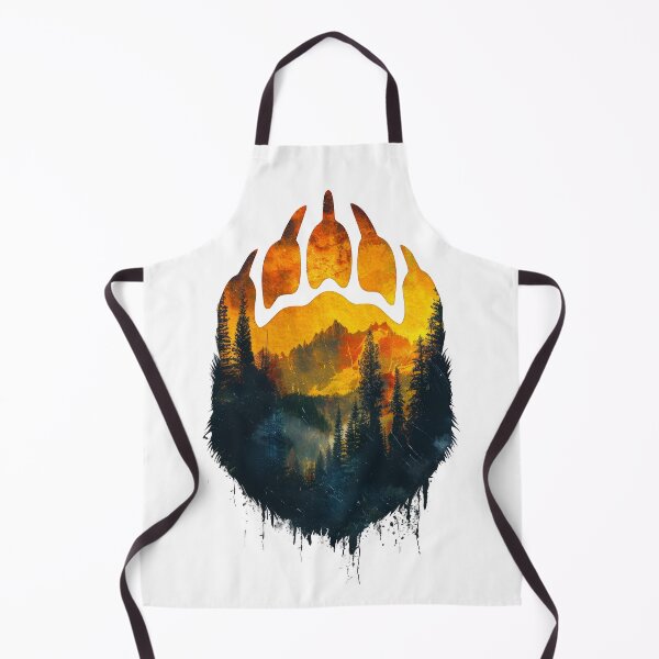 Item preview, Double Exposure bear paw designed and sold by Eldorak.