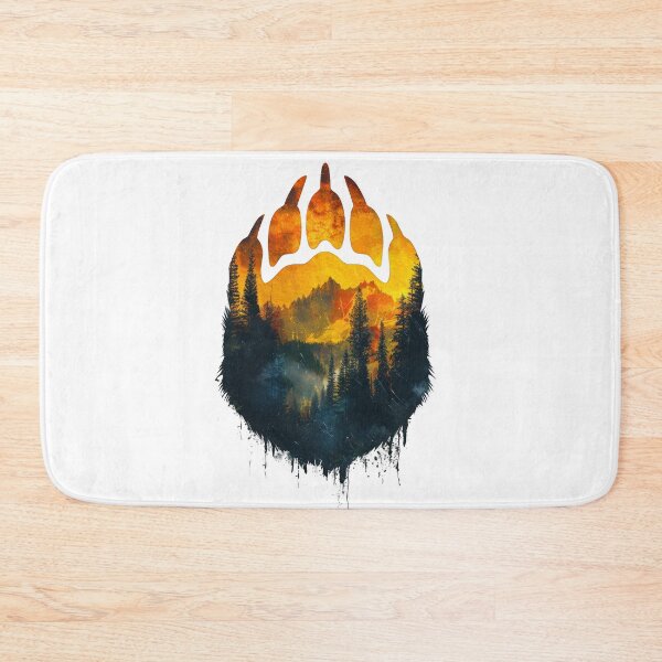 Item preview, Double Exposure bear paw designed and sold by Eldorak.