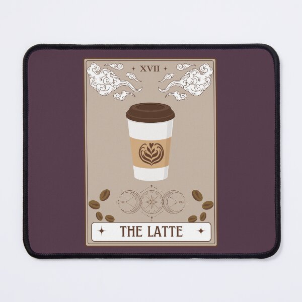Item preview,  Coffee Tarot Card The Latte designed and sold by MomentumCloset.