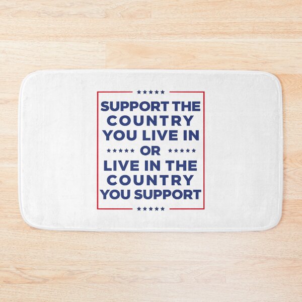 Item preview, Support the Country You Live In or Live In the Country You Support designed and sold by ollalla.