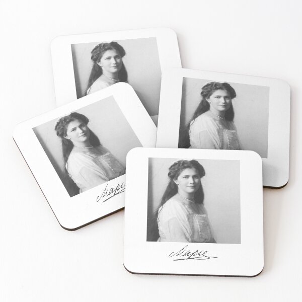 Item preview, Grand Duchess Maria Nikolaevna signature print designed and sold by cceridwenx.