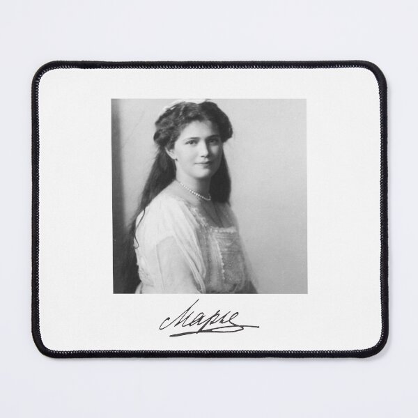 Item preview, Grand Duchess Maria Nikolaevna signature print designed and sold by cceridwenx.