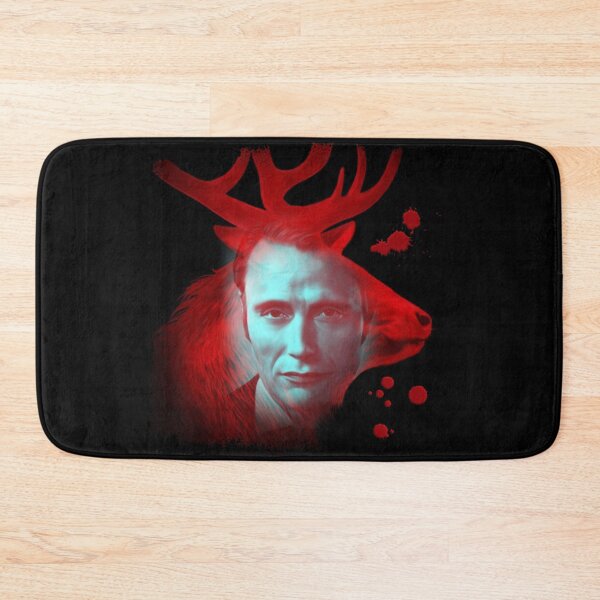 Item preview, Hannibal Blood Red Stag Cross Process Double Exposure designed and sold by orionlodubyal.