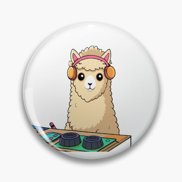 Artikelvorschau, Flauschiges kleines Lama legt bei einem Lively auf entworfen und verkauft von omerfdln34.