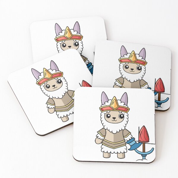 Item preview, Fluffy Little Llama Dressed as a Knight designed and sold by omerfdln34.