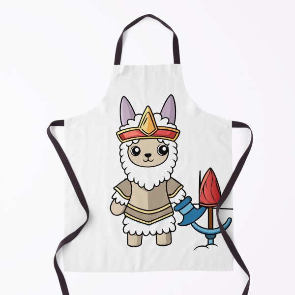 Item preview, Fluffy Little Llama Dressed as a Knight designed and sold by omerfdln34.