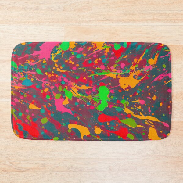 Item preview, Printed image of paint splatters v7 designed and sold by JaReVa.