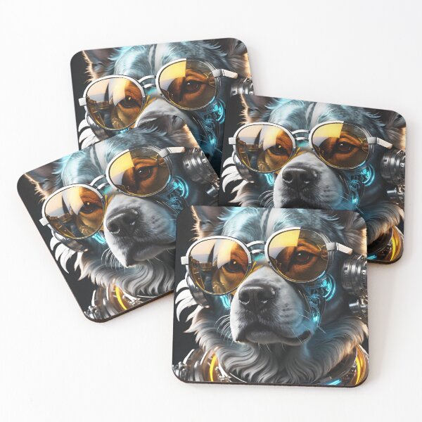 Artikelvorschau, Hundeillustration entworfen und verkauft von Pattern-and-Art.