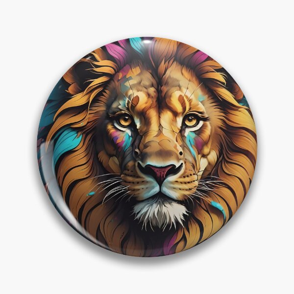 Item preview, Neon Lion revision 2 designed and sold by PolincTees.