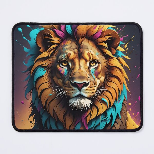 Item preview, Neon Lion revision 2 designed and sold by PolincTees.