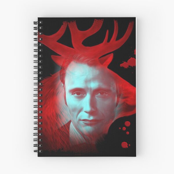 Item preview, Hannibal Blood Red Stag Cross Process Double Exposure designed and sold by orionlodubyal.