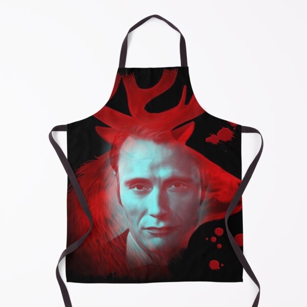 Item preview, Hannibal Blood Red Stag Cross Process Double Exposure designed and sold by orionlodubyal.