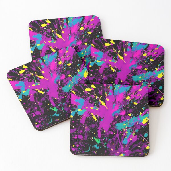 Item preview, Printed image of paint splatters v8 designed and sold by JaReVa.