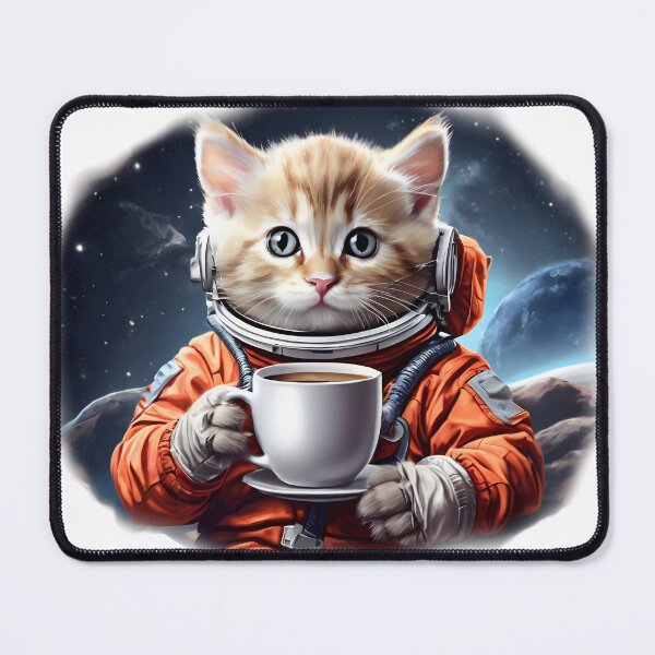 Item preview, Cosmic Cat-ffeine 2 designed and sold by Kaifat.
