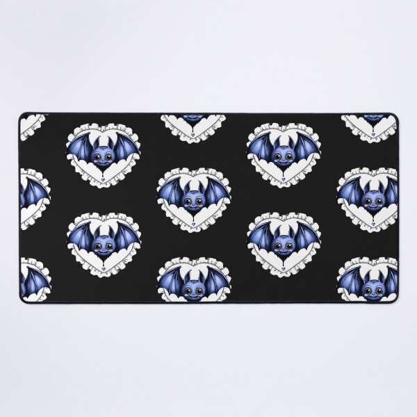 Aperçu de l'œuvre Chauve-souris coeur bleu créée et vendue par Caseymax.