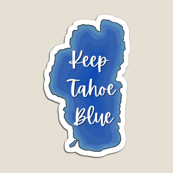 Item preview, Keep Tahoe Blue Topographic designed and sold by Shyenne-b.