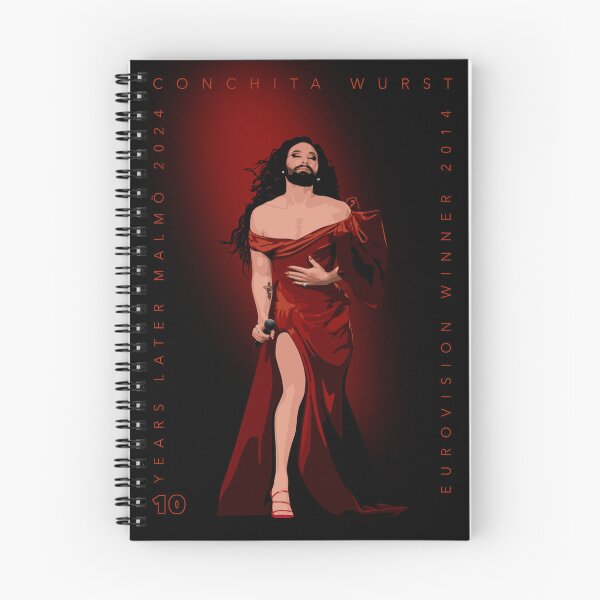 Item preview, Conchita Wurst - ESC 2024 designed and sold by SzaboMarta.