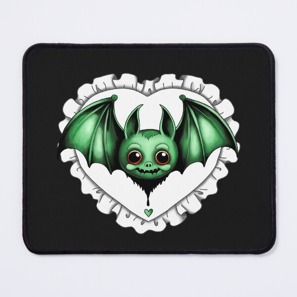 Item preview, Green heart Bat designed and sold by Caseymax.