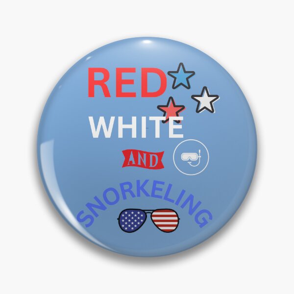 Item preview, Red white and snorkeling designed and sold by seahorse crossing.