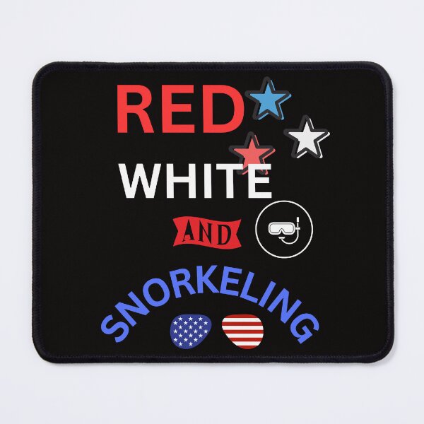 Item preview, Red white and snorkeling designed and sold by seahorse crossing.