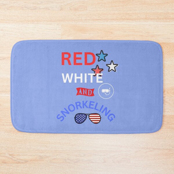 Item preview, Red white and snorkeling designed and sold by seahorse crossing.