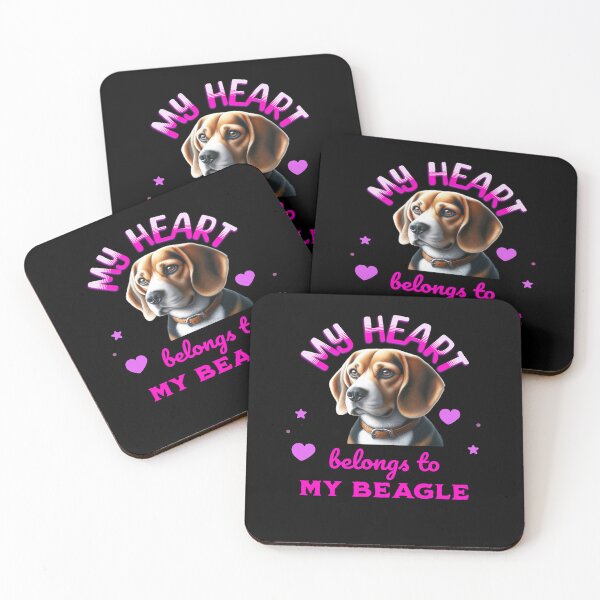 Item preview, My Heart Belongs to My Beagle Dog designed and sold by BirdsnStuff.
