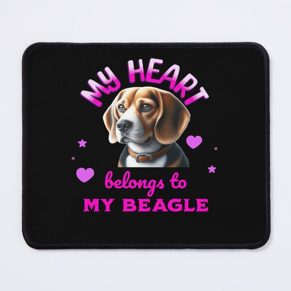 Item preview, My Heart Belongs to My Beagle Dog designed and sold by BirdsnStuff.