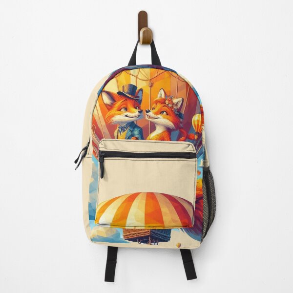 Item preview, Fantastic Mr. fox and Mrs. Fox on a Hot Air Ballon designed and sold by VINU-DESIGNS.