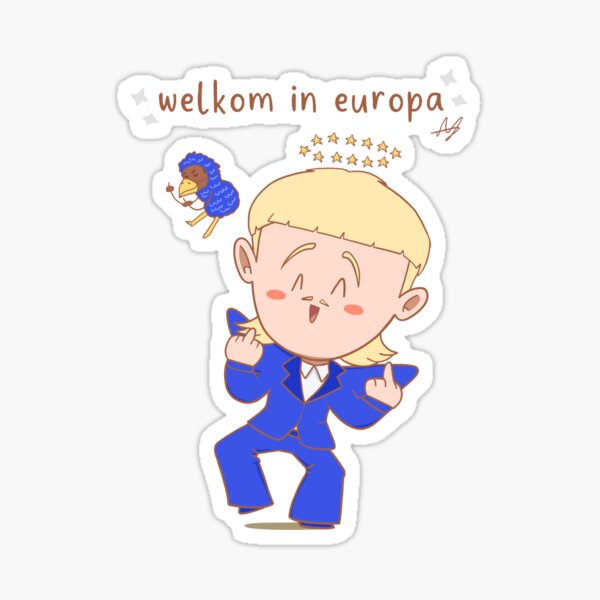 Item preview, Joost, Eurovision 2024 artwork designed and sold by andzl.