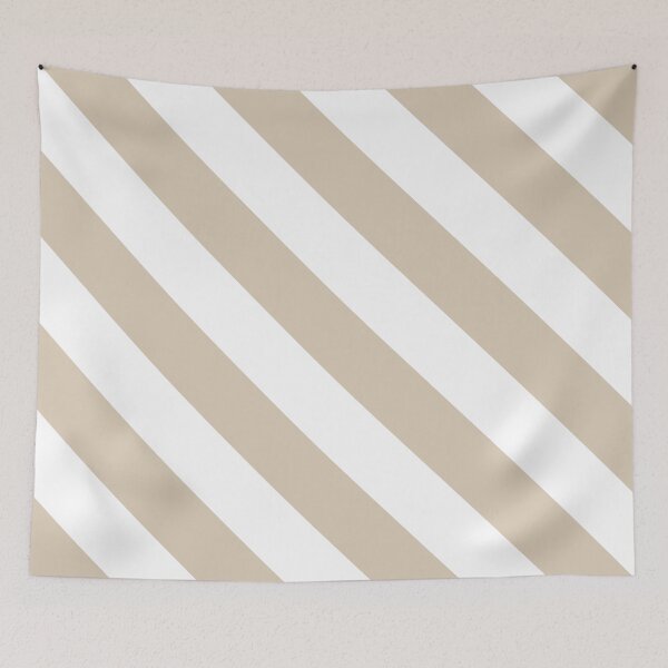Item preview, Beige (Khaki) & White Stripes Pattern designed and sold by Jared Davies.